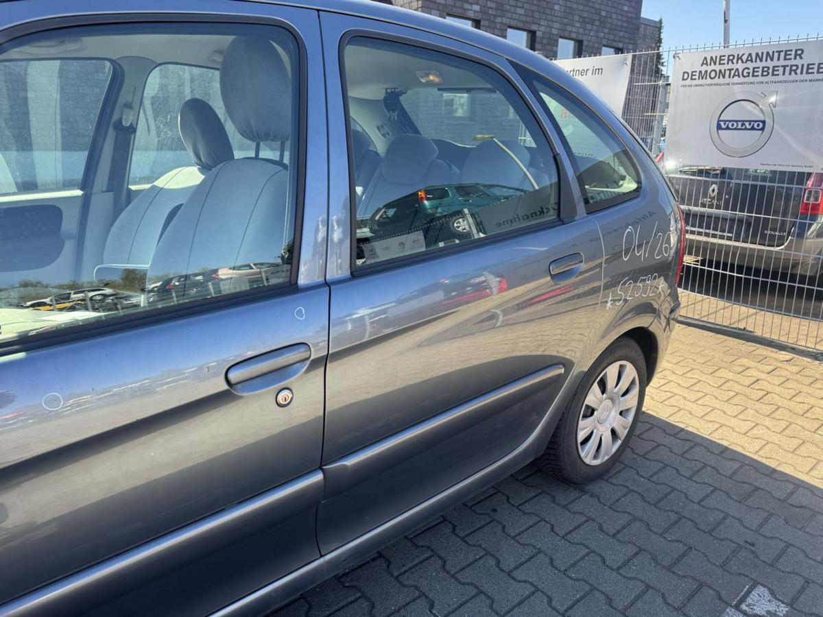 Citroen Xsara Picasso original T&uuml;r hinten links EZW Eisengrau Rohbau Bj.2007